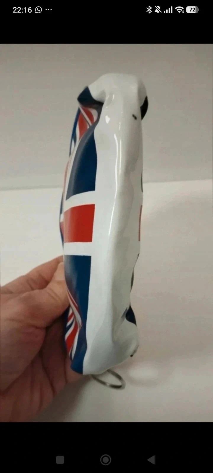 Portemonnee / make-uptasje Union Jack Blauw, rood en wit – 14 × 12 cm – photo 6